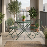 Balcony chair and table set