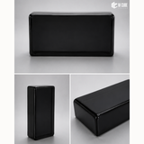 Black Solid Glass Brick – Pure Color | 200 x 100 x 50 mm