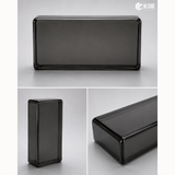 Black Solid Glass Brick – Body Color | 200 x 100 x 50 mm | MOQ 2000 Units