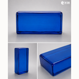 Blue Solid Glass Brick – Pure Color | 200 x 100 x 50 mm