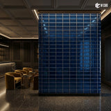 Blue Solid Glass Brick – Body Color | 200 x 100 x 50 mm | MOQ 2000 Units