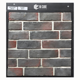 Archaized Brick Cladding – Black Onyx – 2.4 x 8.3 in – 10-13mm
