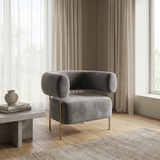 Buda Lounge Chair - Grey