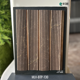 MLV-BTP-130 Designer Charcoal Louver Panel – 9.5 Ft x 8 Inch