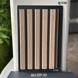 MLV-BTP-101 Designer Charcoal Louver Panel – 9.5 Ft x 8 Inch