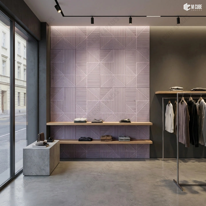 Charcoal Decorative Wall Panels - 8 ft x 2 ft - MCD-TKE-119 inspiration