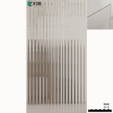 Fluted Acrylic Panels (Translucent)