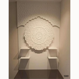15001 Customised MDF/HDHMR God & Temple 3D Wall Panel