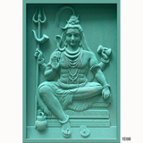 15100 Customised MDF/HDHMR God & Temple 3D Wall Panel