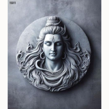 15011 Customised MDF/HDHMR God & Temple 3D Wall Panel