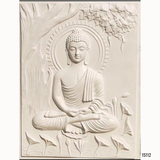 15112 Customised MDF/HDHMR God & Temple 3D Wall Panel