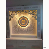 15121 Customised MDF/HDHMR God & Temple 3D Wall Panel
