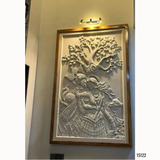15122 Customised MDF/HDHMR God & Temple 3D Wall Panel