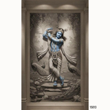 15013 Customised MDF/HDHMR God & Temple 3D Wall Panel