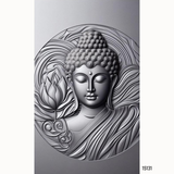 15131 Customised MDF/HDHMR God & Temple 3D Wall Panel