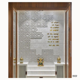15137 Customised MDF/HDHMR God & Temple 3D Wall Panel