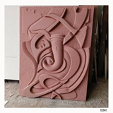 15141 Customised MDF/HDHMR God & Temple 3D Wall Panel