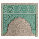 15142 Customised MDF/HDHMR God & Temple 3D Wall Panel