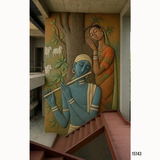 15143 Customised MDF/HDHMR God & Temple 3D Wall Panel