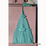 15148 Customised MDF/HDHMR God & Temple 3D Wall Panel