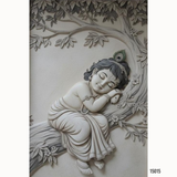 15015 Customised MDF/HDHMR God & Temple 3D Wall Panel
