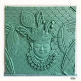 15154 Customised MDF/HDHMR God & Temple 3D Wall Panel