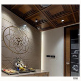 15156 Customised MDF/HDHMR God & Temple 3D Wall Panel
