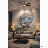 15157 Customised MDF/HDHMR God & Temple 3D Wall Panel