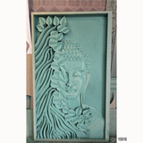 15016 Customised MDF/HDHMR God & Temple 3D Wall Panel