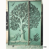 15160 Customised MDF/HDHMR God & Temple 3D Wall Panel