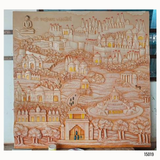 15019 Customised MDF/HDHMR God & Temple 3D Wall Panel