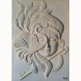 15022 Customised MDF/HDHMR God & Temple 3D Wall Panel