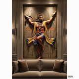15024 Customised MDF/HDHMR God & Temple 3D Wall Panel