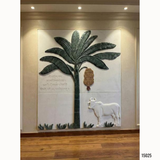15025 Customised MDF/HDHMR God & Temple 3D Wall Panel