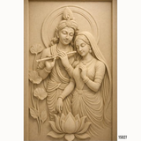 15027 Customised MDF/HDHMR God & Temple 3D Wall Panel