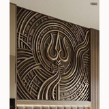 15003 Customised MDF/HDHMR God & Temple 3D Wall Panel