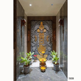15038 Customised MDF/HDHMR God & Temple 3D Wall Panel