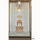 15039 Customised MDF/HDHMR God & Temple 3D Wall Panel
