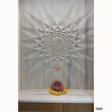 15043 Customised MDF/HDHMR God & Temple 3D Wall Panel