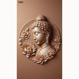 15049 Customised MDF/HDHMR God & Temple 3D Wall Panel