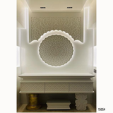 15054 Customised MDF/HDHMR God & Temple 3D Wall Panel