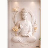 15055 Customised MDF/HDHMR God & Temple 3D Wall Panel