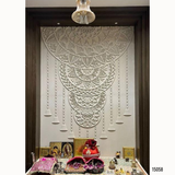15058 Customised MDF/HDHMR God & Temple 3D Wall Panel