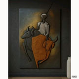 15065 Customised MDF/HDHMR God & Temple 3D Wall Panel