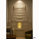 15067 Customised MDF/HDHMR God & Temple 3D Wall Panel