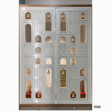 15068 Customised MDF/HDHMR God & Temple 3D Wall Panel