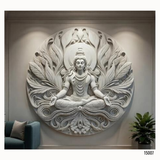 15007 Customised MDF/HDHMR God & Temple 3D Wall Panel