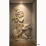15071 Customised MDF/HDHMR God & Temple 3D Wall Panel