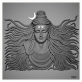 15073 Customised MDF/HDHMR God & Temple 3D Wall Panel