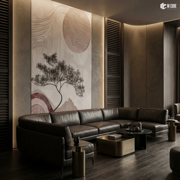 MLA-AKE-108 Artistic Digital Decorative Laminate for Modern Interiors | 1 mm, 8 ft × 4 ft inspiration